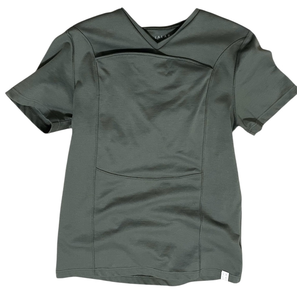 Lalabu Dad Shirt with Front Baby Carry Pouch baby wear paternity